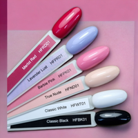Хипоалергенен HEMA-free гел лак Classic White