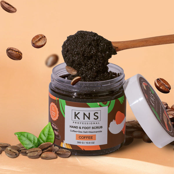 Скраб за тяло KNS Professional с кафе и ниацинамид