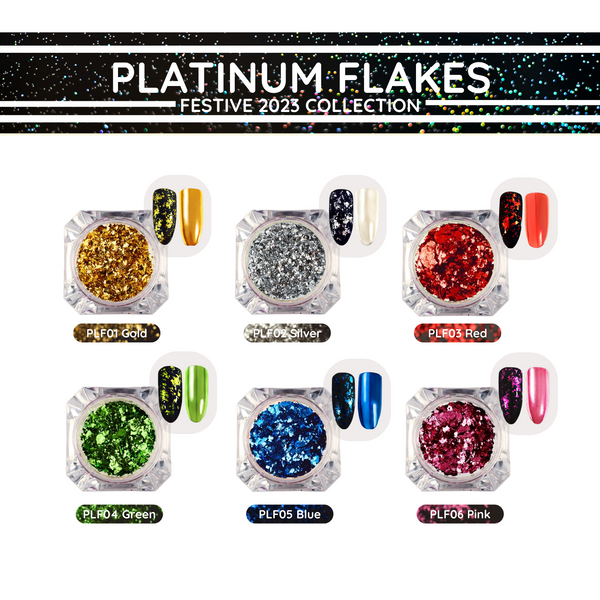 Колекция Platinum Flakes - фолио за декорация