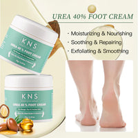 Крем за крака KNS Professional с високо съдържание на УРЕЯ 40 %