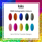 Holographic Colours - Фолио за нокти - KiKi London Bulgaria