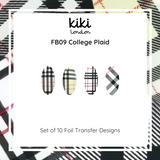 College Plaid - Фолио за нокти - KiKi London Bulgaria