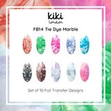 Tie Dye Marble - Фолио за нокти - KiKi London Bulgaria