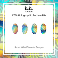 Holographic Pattern Mix - Фолио за нокти - KiKi London Bulgaria
