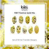 Festive Gold Mix - Фолио за нокти - KiKi London Bulgaria